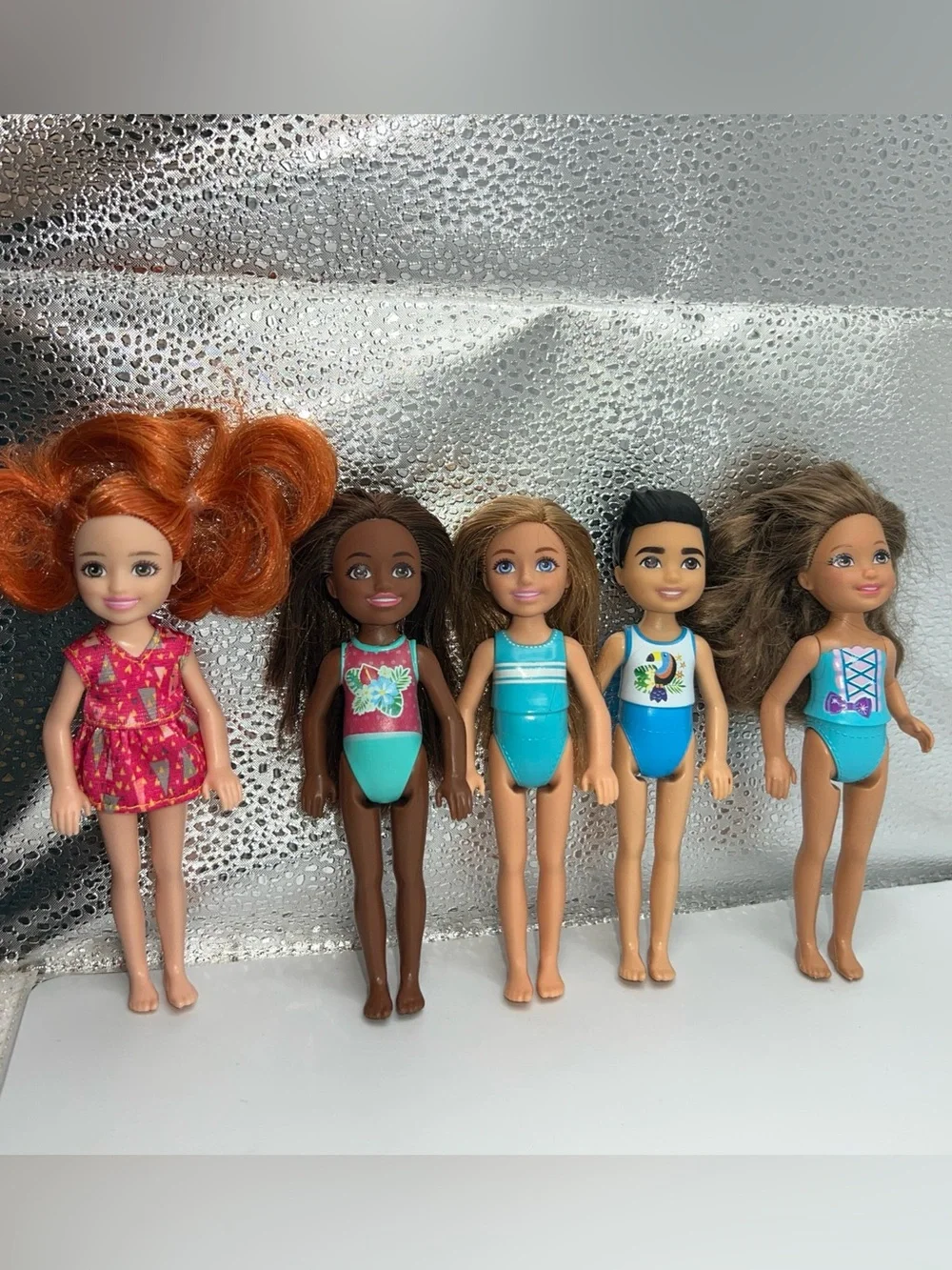 Mattel Barbie Kelly Chelsea Friends Dolls Mixed Lot  One Boy